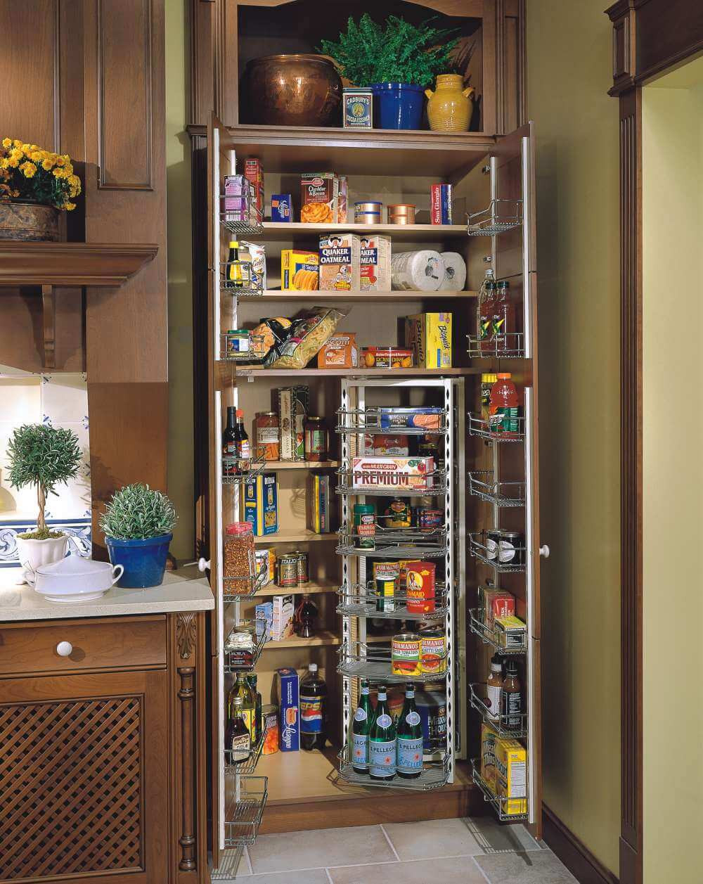 Kitchen Closet Organizers
 Kitchen Pantry Cabinet Installation Guide TheyDesign