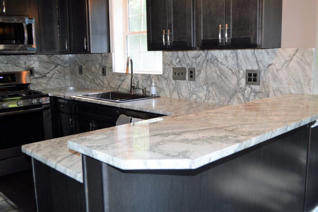 Kitchen Counter And Backsplash Photos
 Kitchen in Granite Countertops with Full Backsplash – OZ