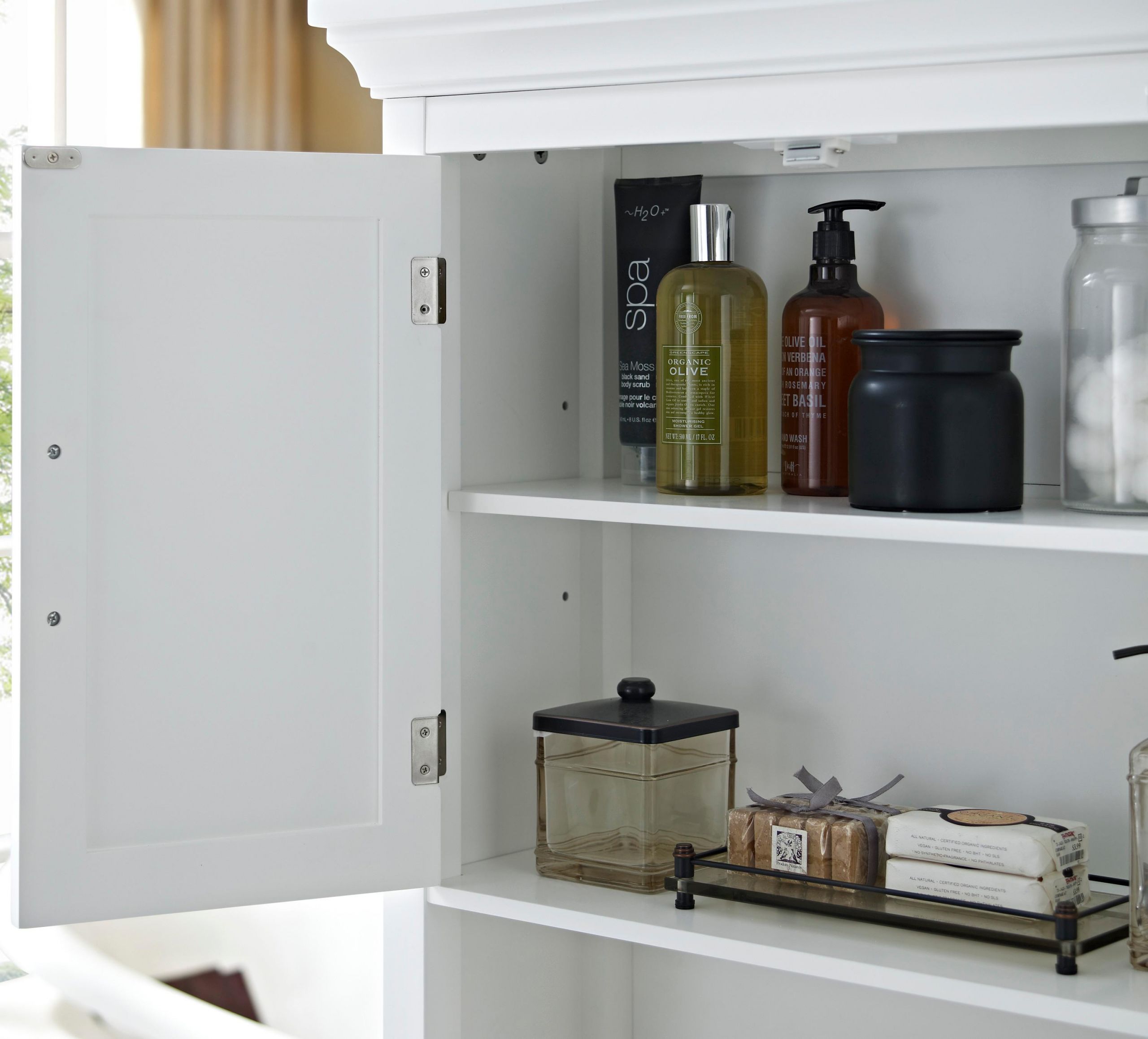 Kitchen Counter Space Saver
 Amazon Simpli Home Avington Space Saver Cabinet