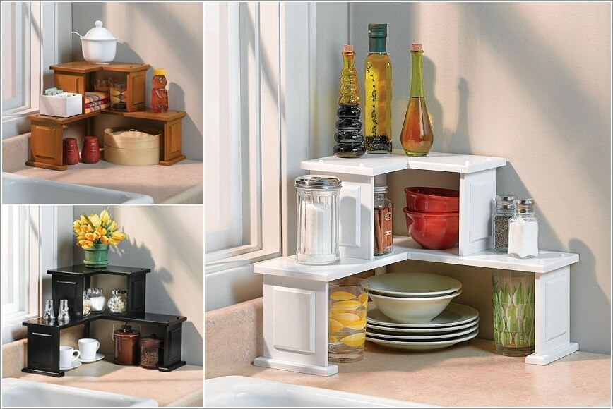 Kitchen Countertop Corner Shelves
 10 Clever Corner Storage Ideas for Your Home
