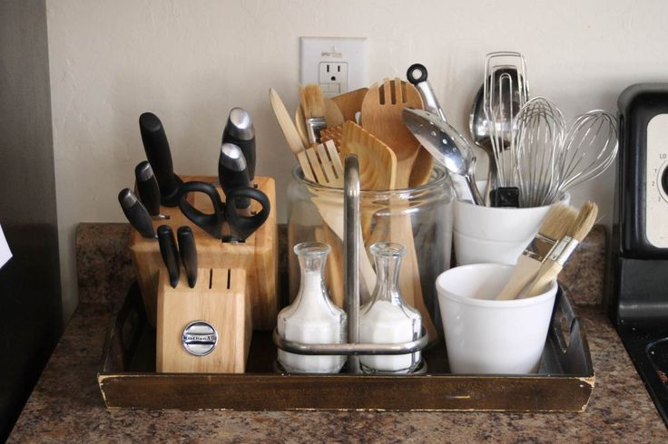Kitchen Countertop Organization Ideas
 Storage Friendly Accessory Trends for Kitchen Countertops