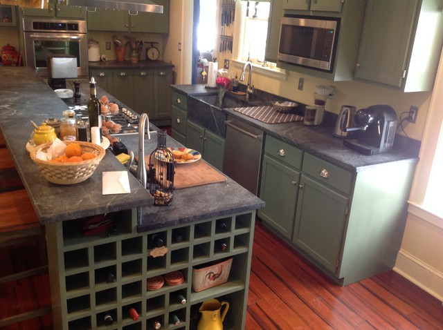 Kitchen Countertops Do It Yourself
 Do It Yourself Soapstone Countertops & Sink Traditional
