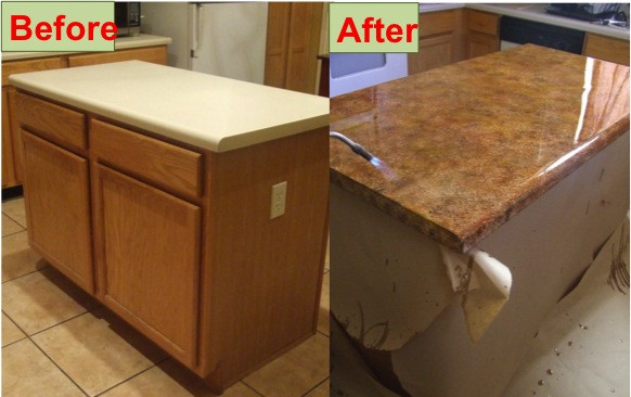 Kitchen Countertops Do It Yourself
 Easy DIY Concrete Kitchen Counter Tops A Bud Do It