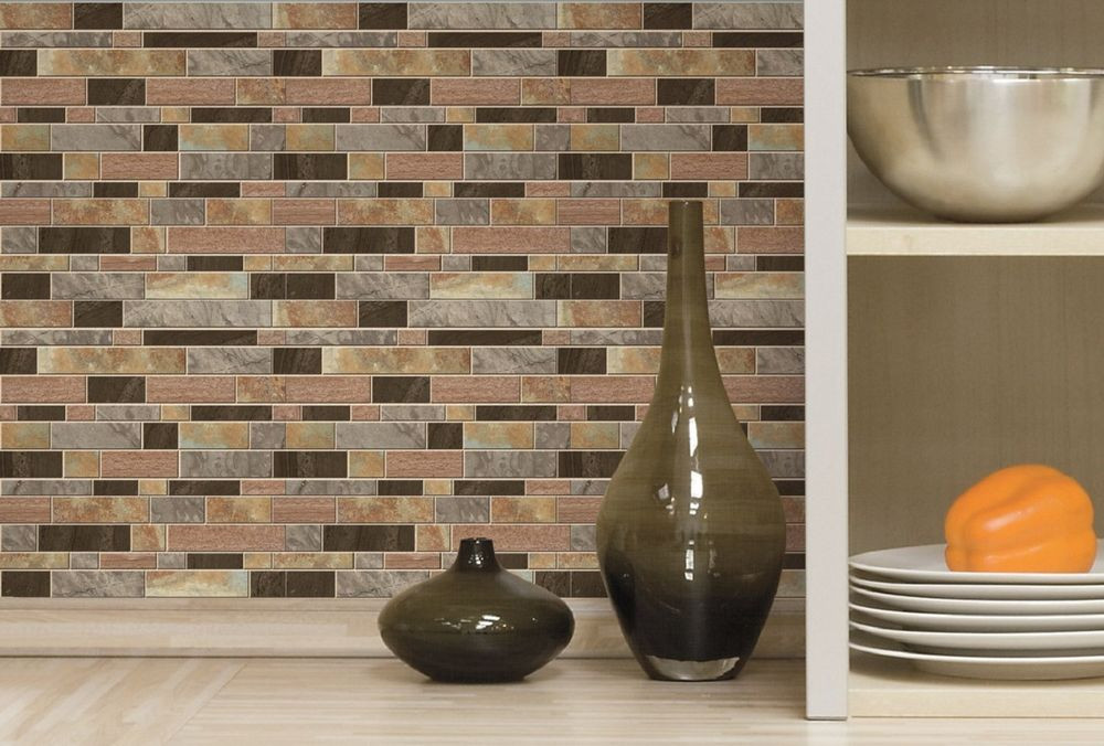 Kitchen Decals For Backsplash
 Kitchen Wall Stick Tiles Decal 4 Decor Backsplash Mosaic