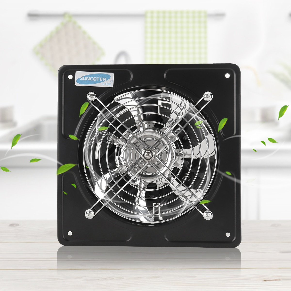 Kitchen Exhaust Fan Wall Mount
 40W 6 Inch 220V Ventilation Exhaust Fan Kitchen Bathroom