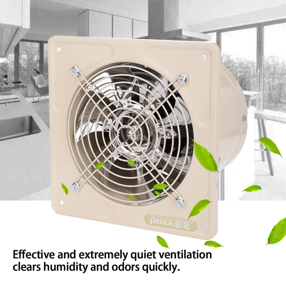 Kitchen Exhaust Fan Wall Mount
 Ashata 40W 220V Wall Mounted Exhaust Fan Low Noise Home