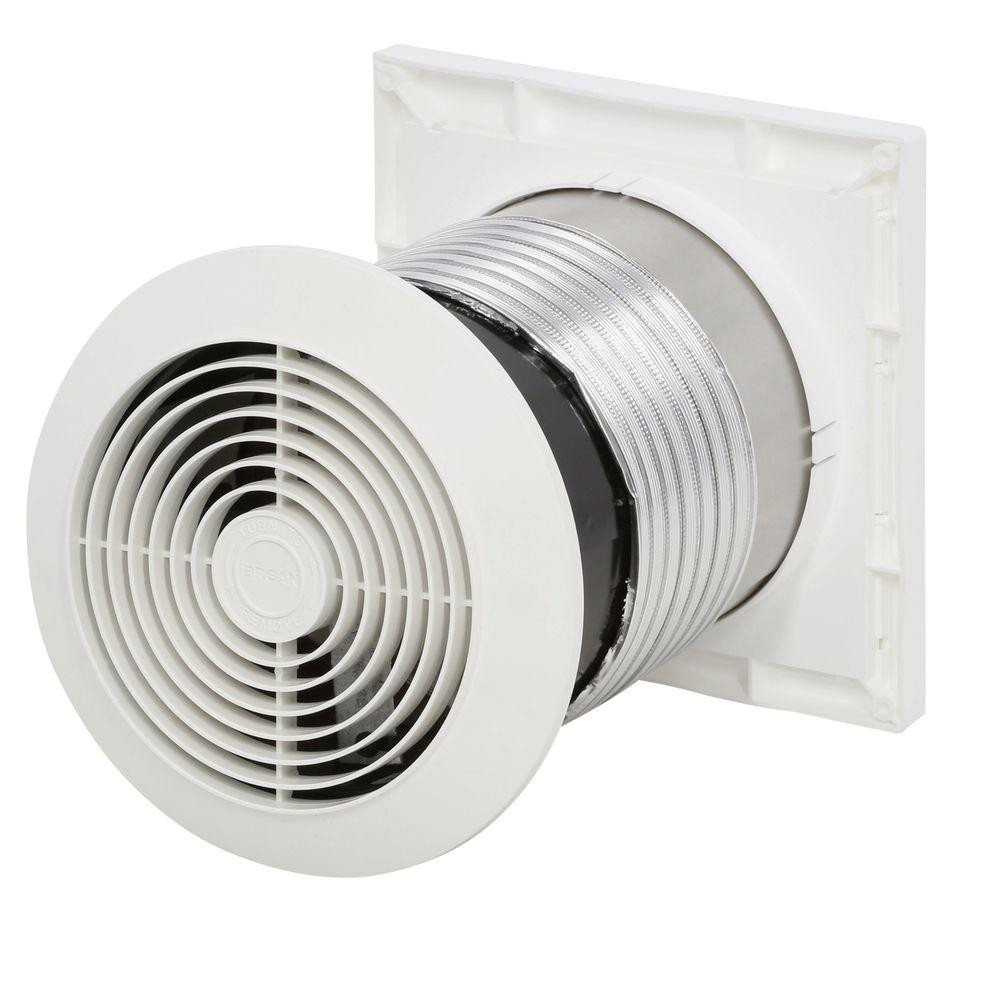 Kitchen Exhaust Fan Wall Mount
 70 CFM White DIY Exhaust Fan Kitchen Laundry Room Bathroom