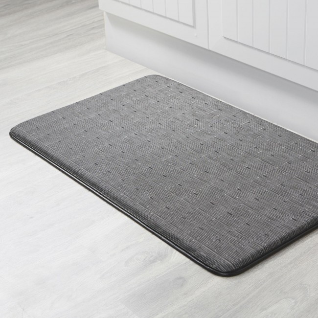 Kitchen Fatigue Floor Mat
 KSP Anti Fatigue Textaline Floor Mat Grey