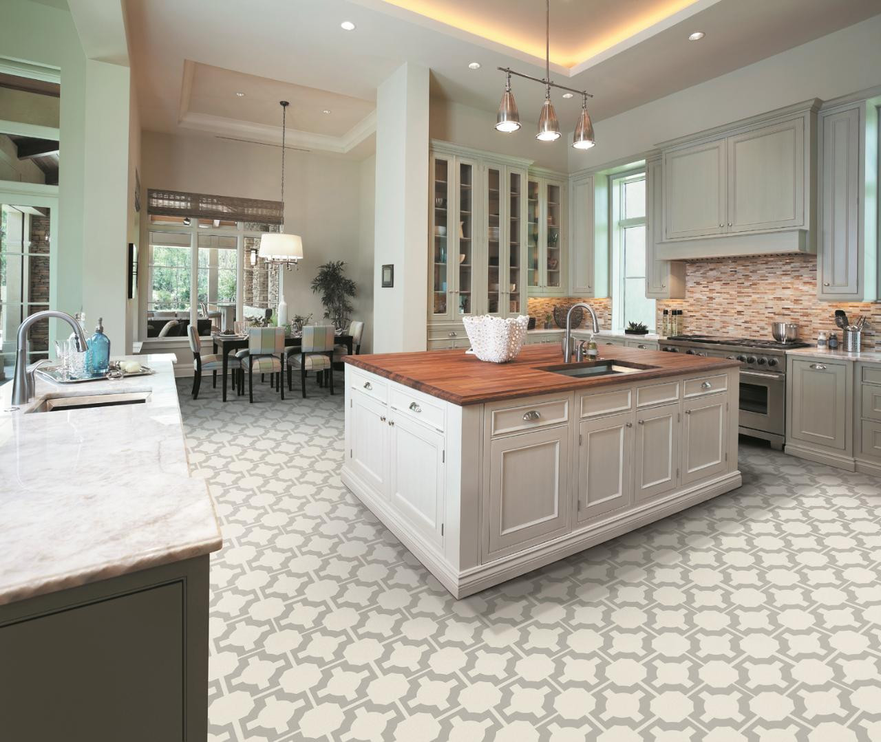 Kitchen Floor Designs
 Is this the ultimate in home flooring