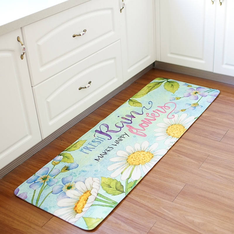 Kitchen Floor Mat
 55x160CM Kitchen Floor Mat Home Entrance Door Mats Water