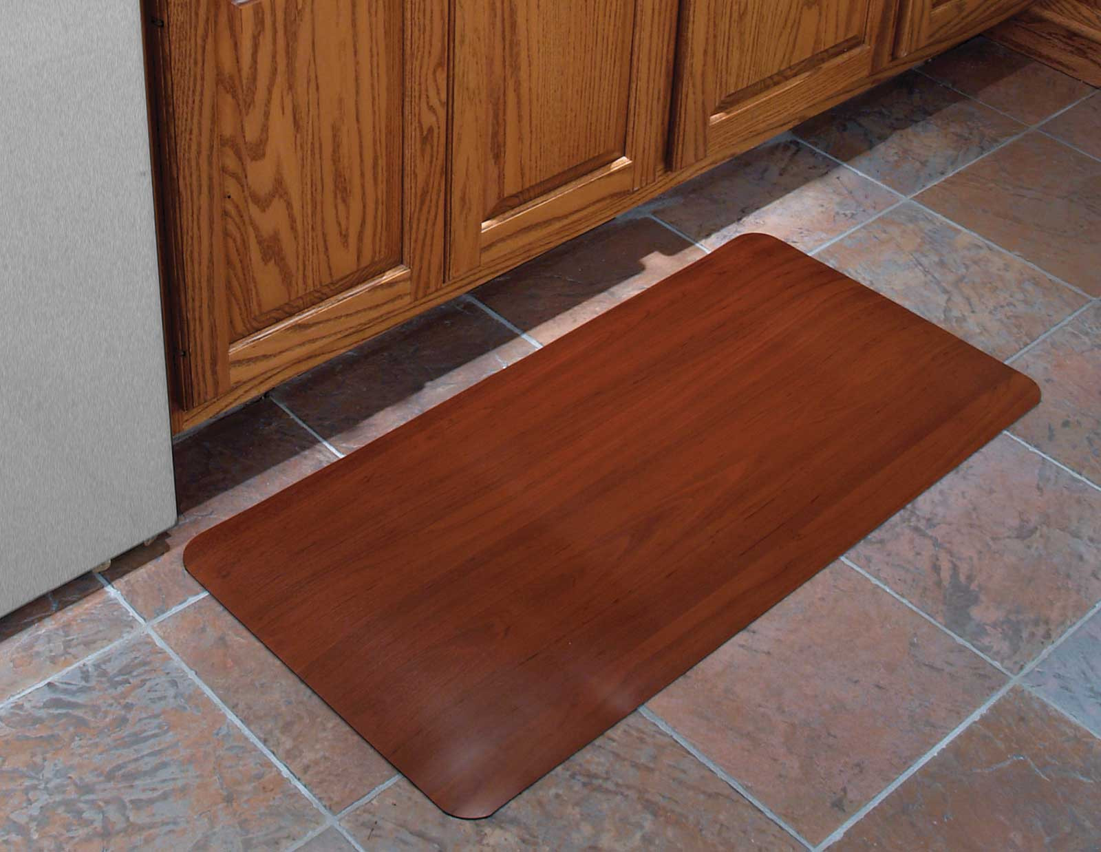 Kitchen Floor Mat
 24x36 Inch Cushioned Floor Mat Wood Grain in Kitchen Mats