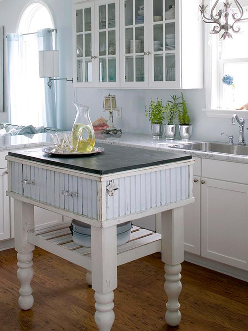 Kitchen Island For Small Kitchen
 51 Awesome Small Kitchen With Island Designs Page 6 of 10
