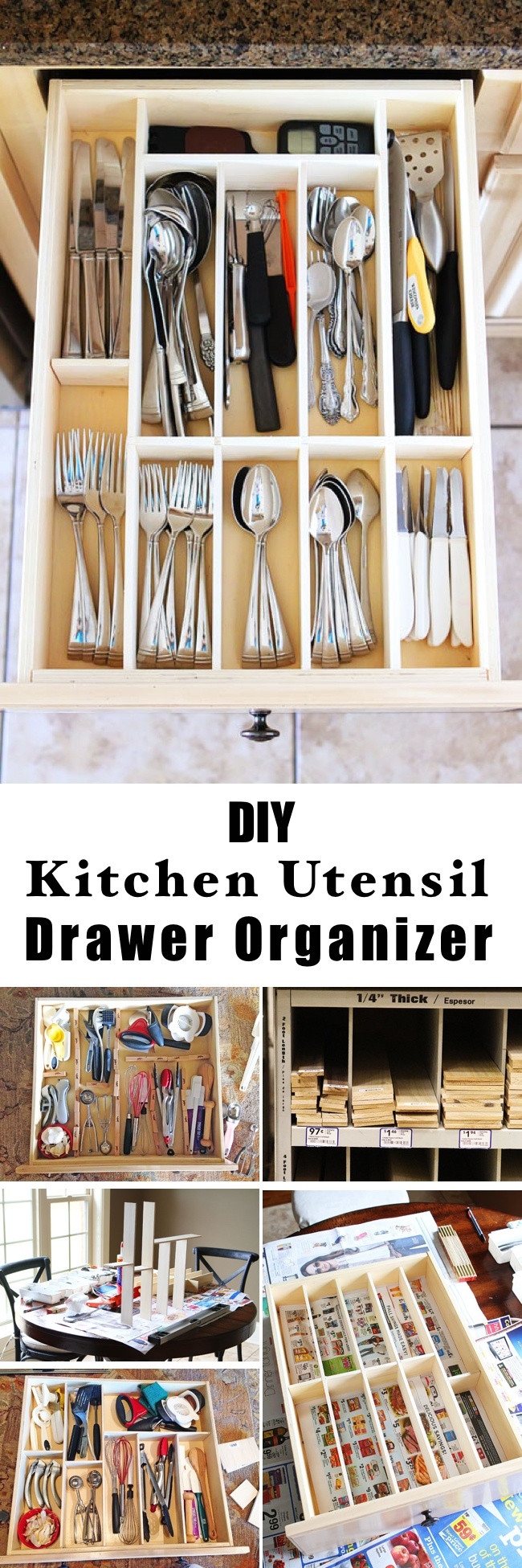 Kitchen Organizer Diy
 15 Innovative DIY Kitchen Organization & Storage Ideas