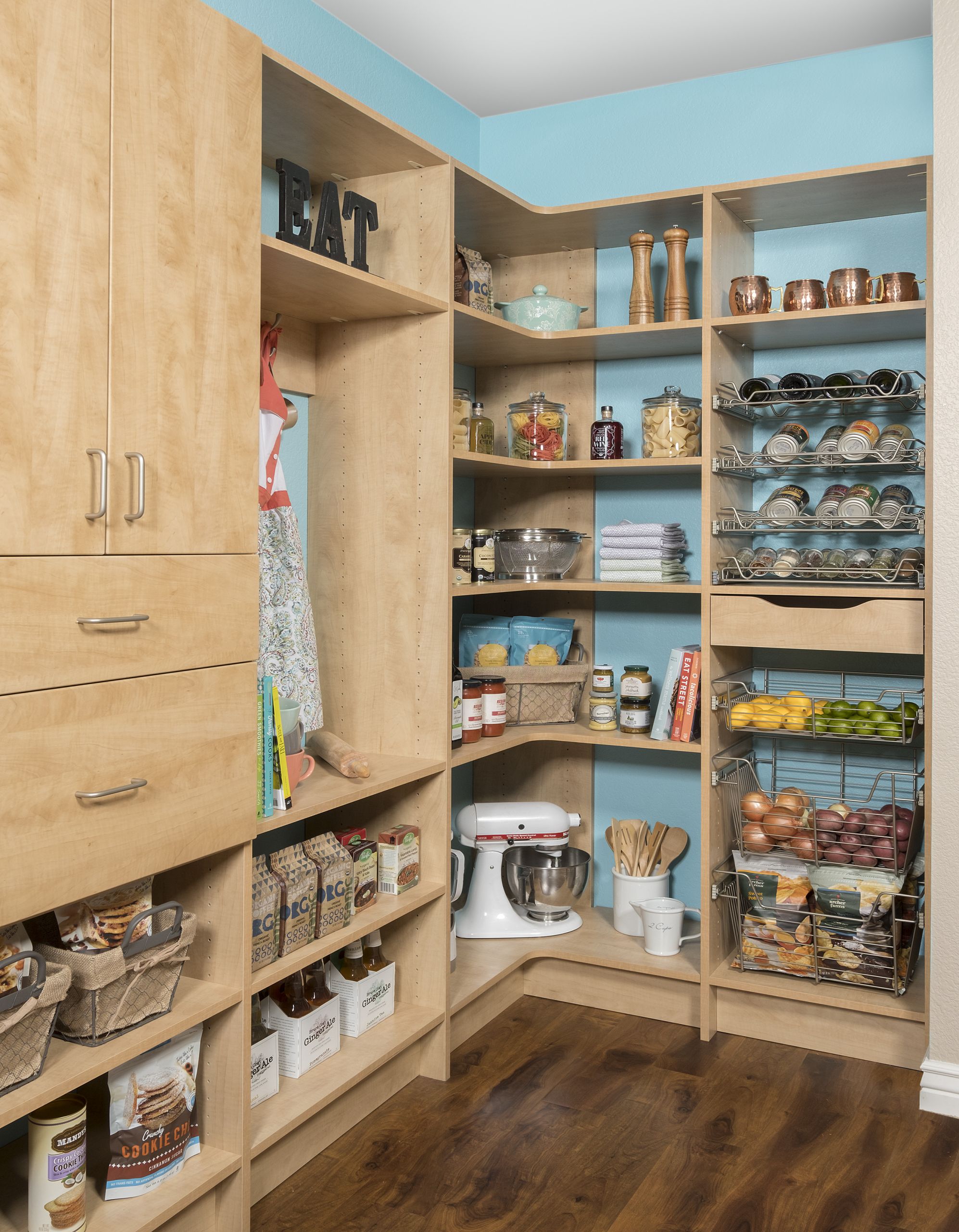 Kitchen Pantry Storage
 Kitchen Organization Calgary Custom Pantry Storage