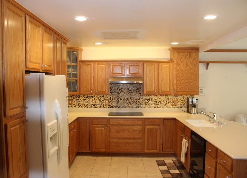 Kitchen Recessed Lighting Layout
 How to Update Old Kitchen Lights RecessedLighting