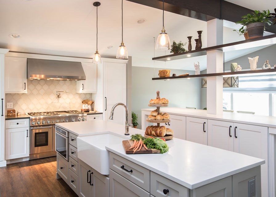 Kitchen Remodel Photos
 Finished Home Remodeling Q & A with MainStreet Client