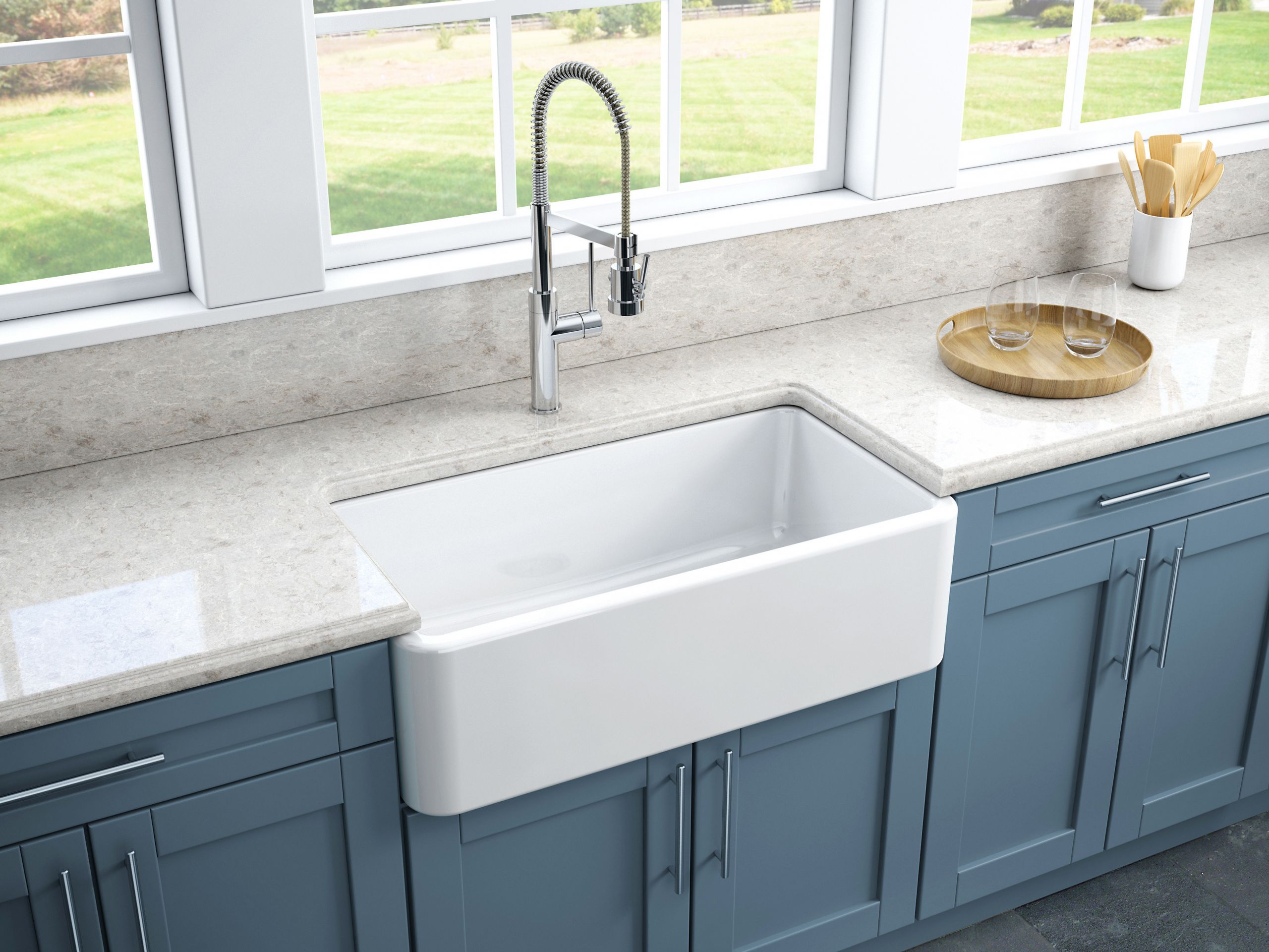 Kitchen Sink And Cabinets
 How to Measure the Base Cabinet for your Kitchen Sink