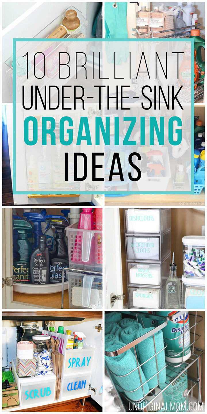 Kitchen Sink Organizer Ideas
 10 Brilliant Under the Sink Organization Ideas