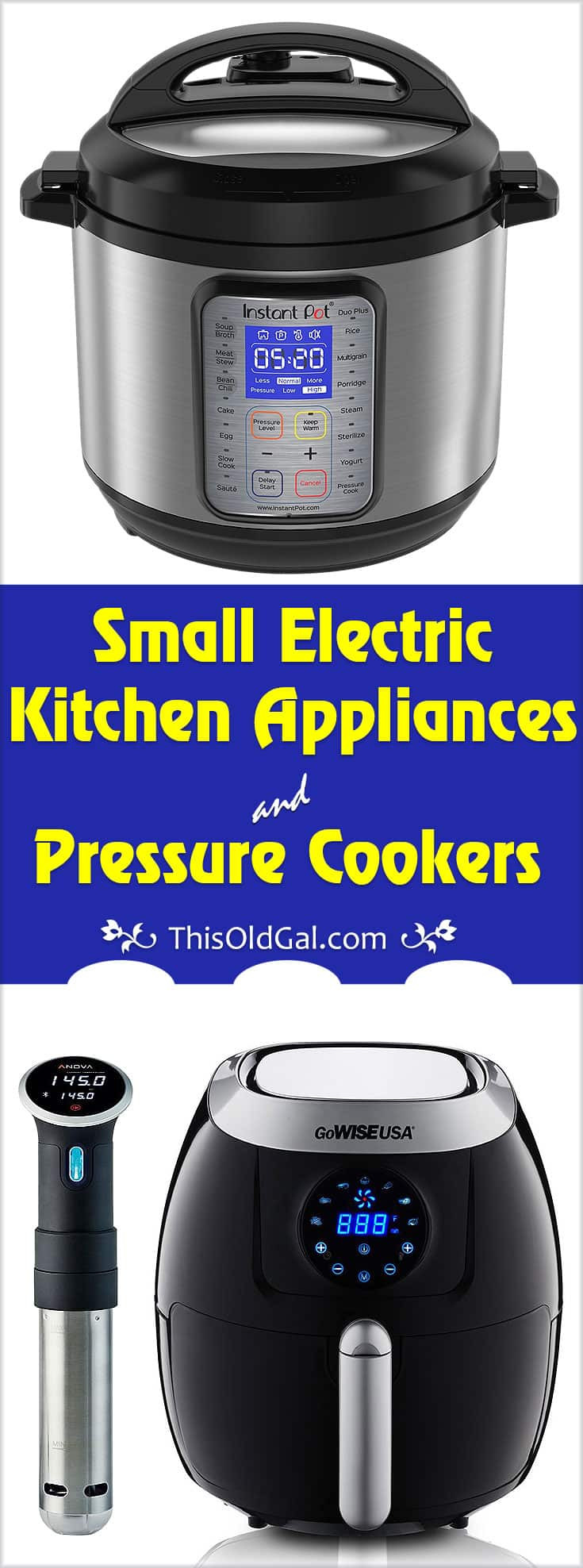 Kitchen Small Appliances
 Small Electric Kitchen Appliances & Pressure Cookers