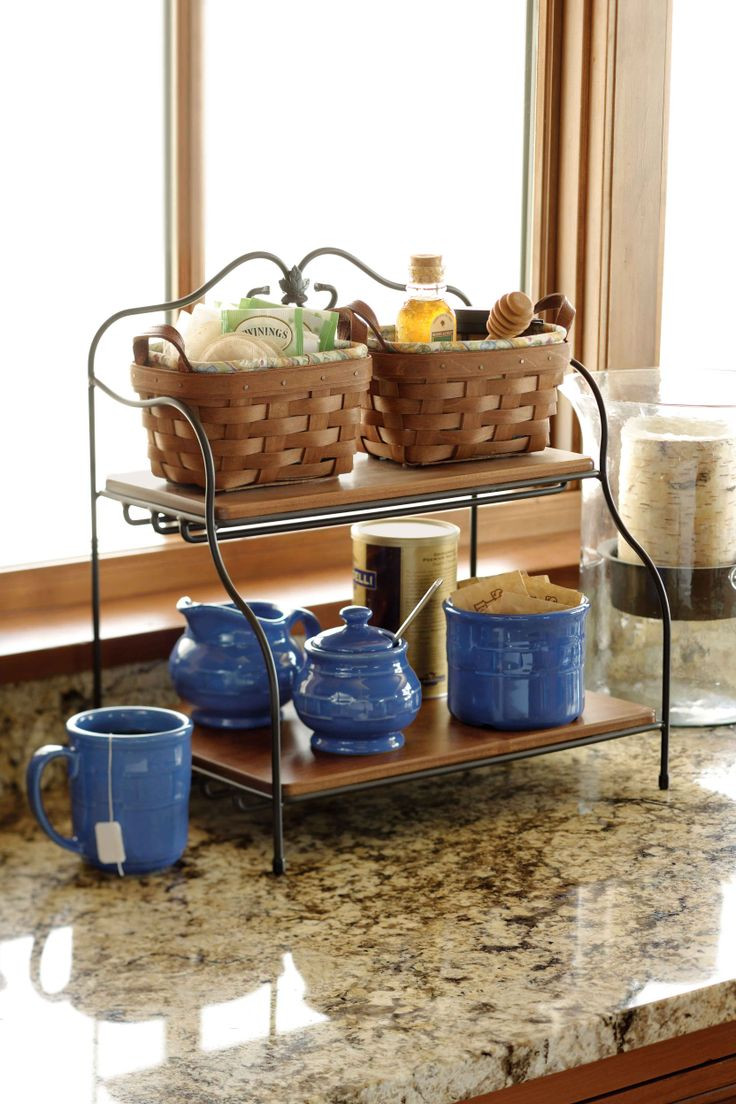 Kitchen Storage Basket
 Storage Friendly Accessory Trends for Kitchen Countertops