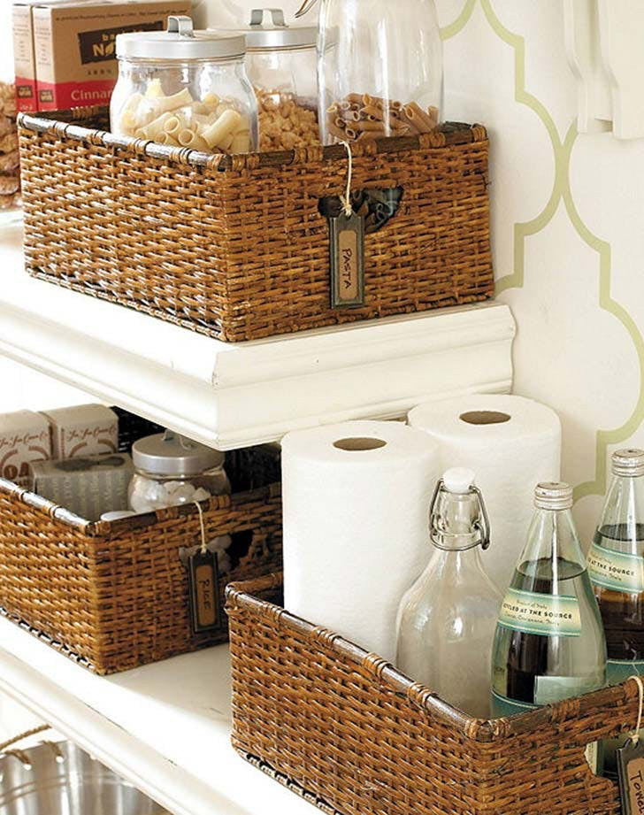 Kitchen Storage Basket
 How to Add Extra Kitchen Storage PureWow