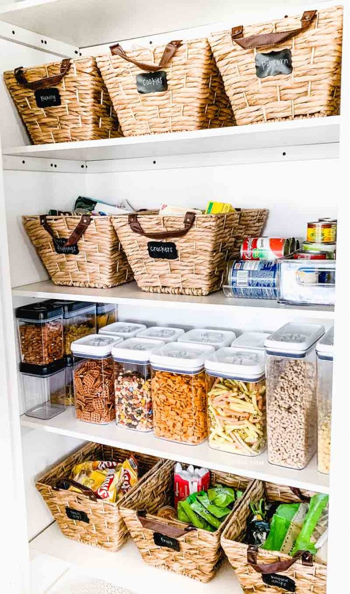 Kitchen Storage Basket
 Kitchen Pantry Organization Baskets & Bins