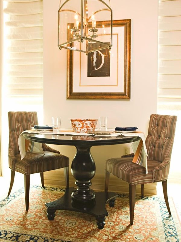 Kitchen Tables For Small Areas
 Pedestal Tables & their Chic Chair Counterparts