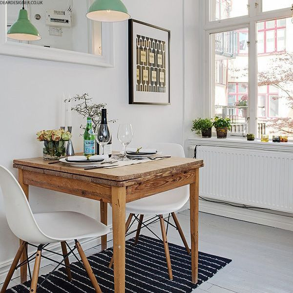 Kitchen Tables For Small Areas
 How to Style a Small Dining Space