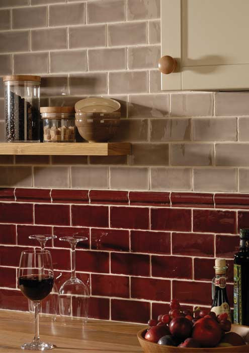 Kitchen Tiles Color
 Today s Use of Tile in Classic Kitchens Old House line