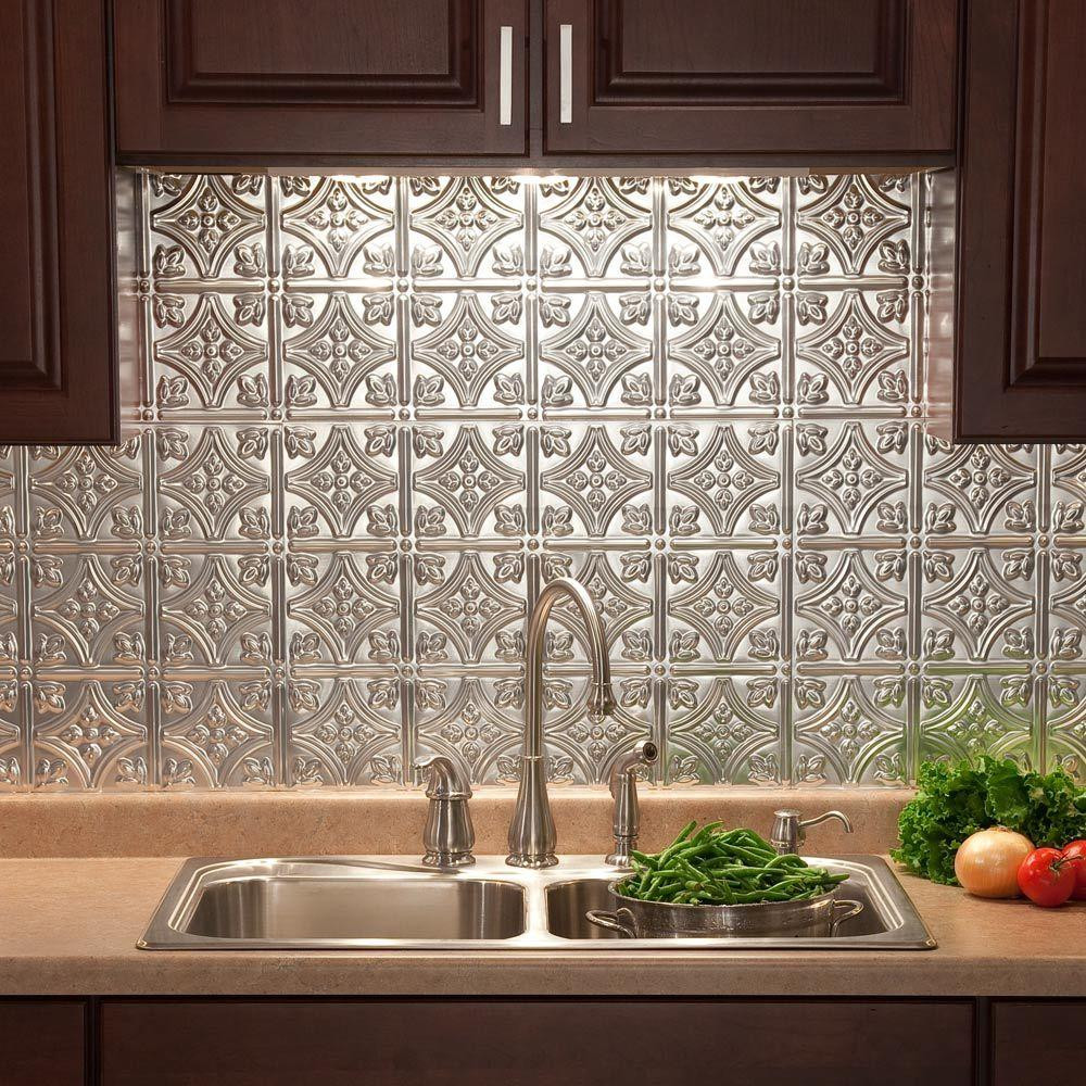 Kitchen Tiles Home Depot
 Fasade 24 in x 18 in Traditional 1 PVC Decorative