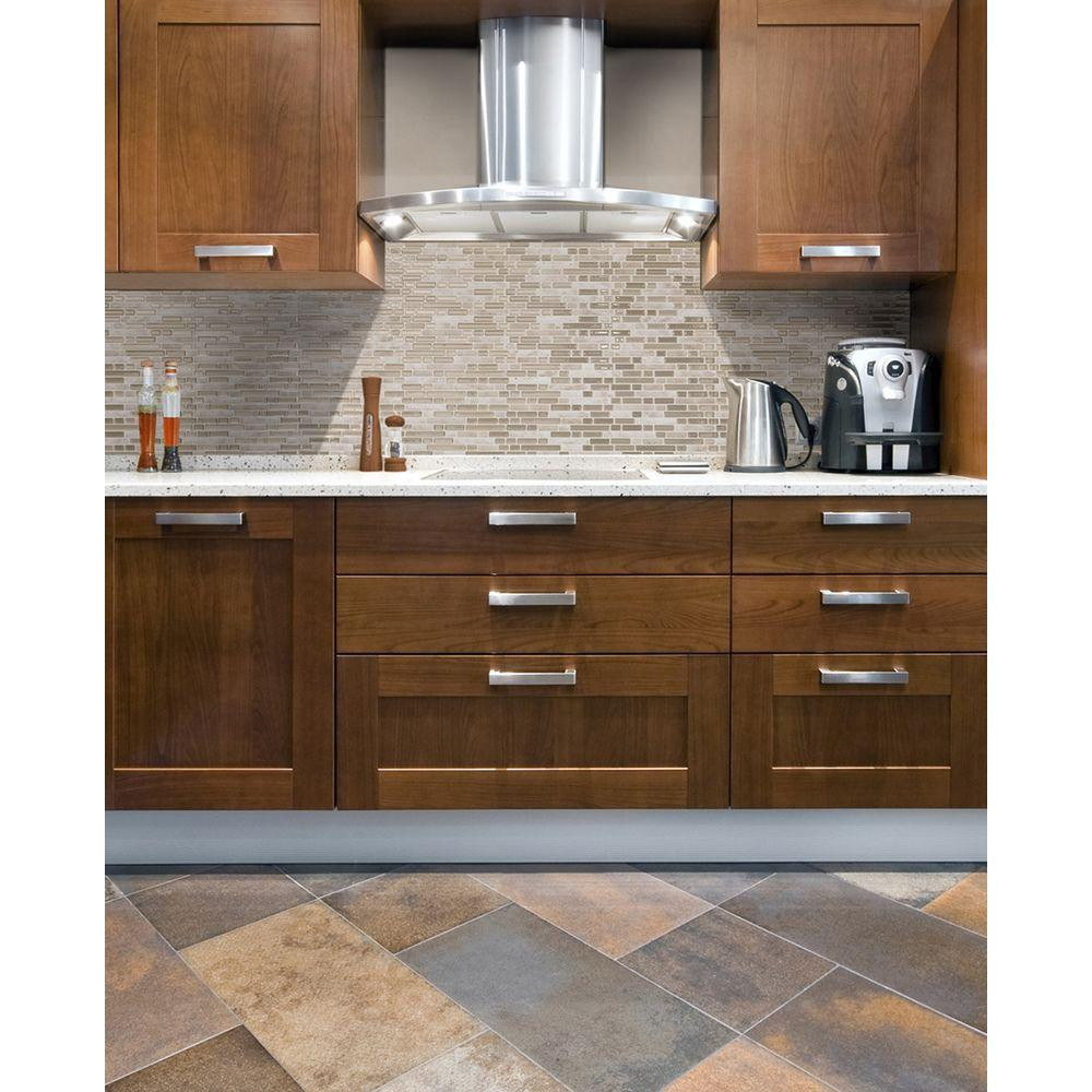 Kitchen Tiles Home Depot
 Smart Tiles Bellagio Sabbia 10 06 in W x 10 00 in H Peel