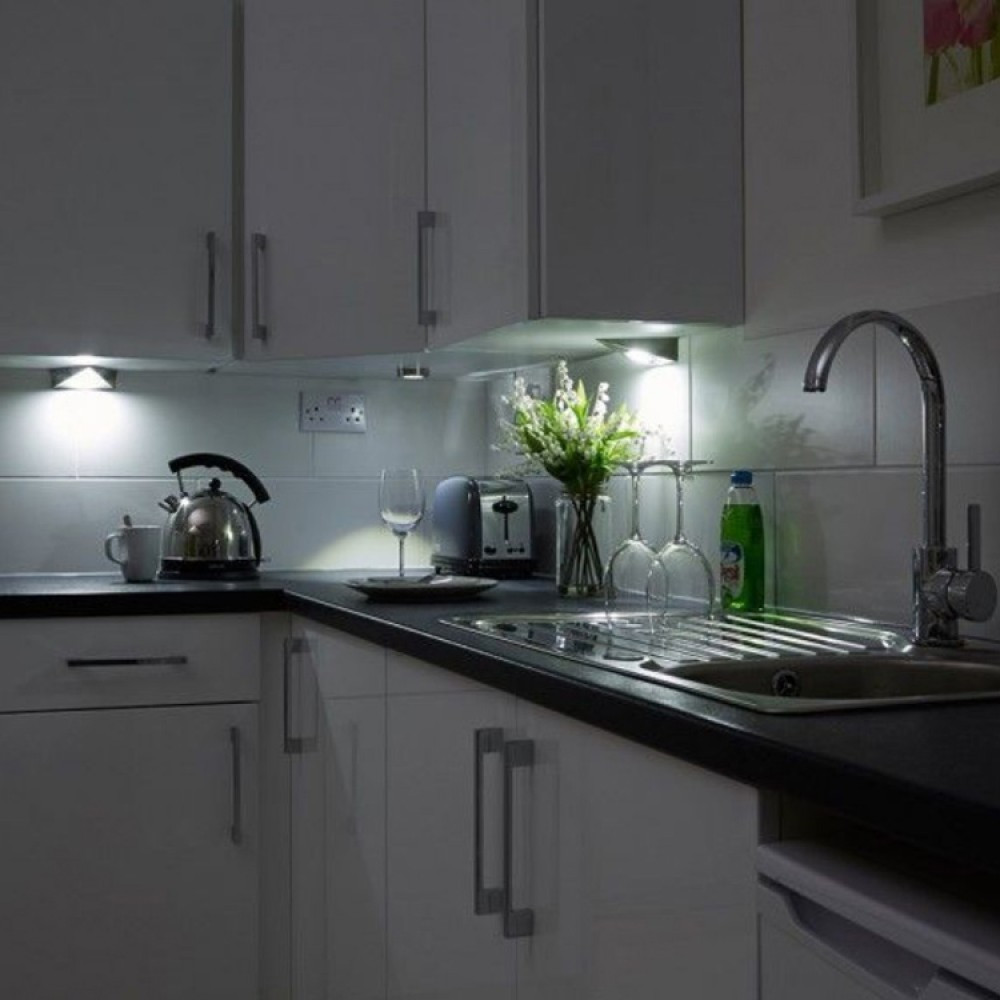 Kitchen Under Cabinet Led Lighting
 kitchen under cabinet triangle led light in cool white 6000k