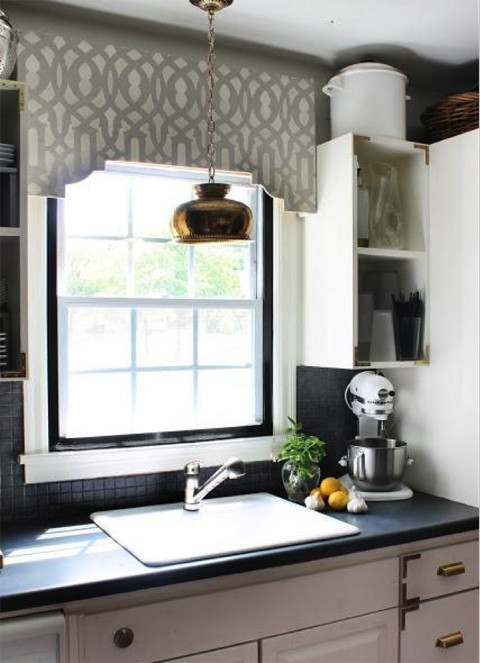 Kitchen Valance Modern
 7 Window Treatment Ideas For Contemporary and Transitional