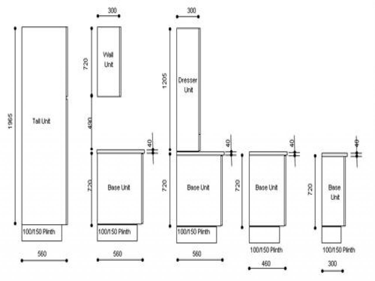 Kitchen Wall Cabinets Height
 Standard Size Kitchen Wall Cabinets