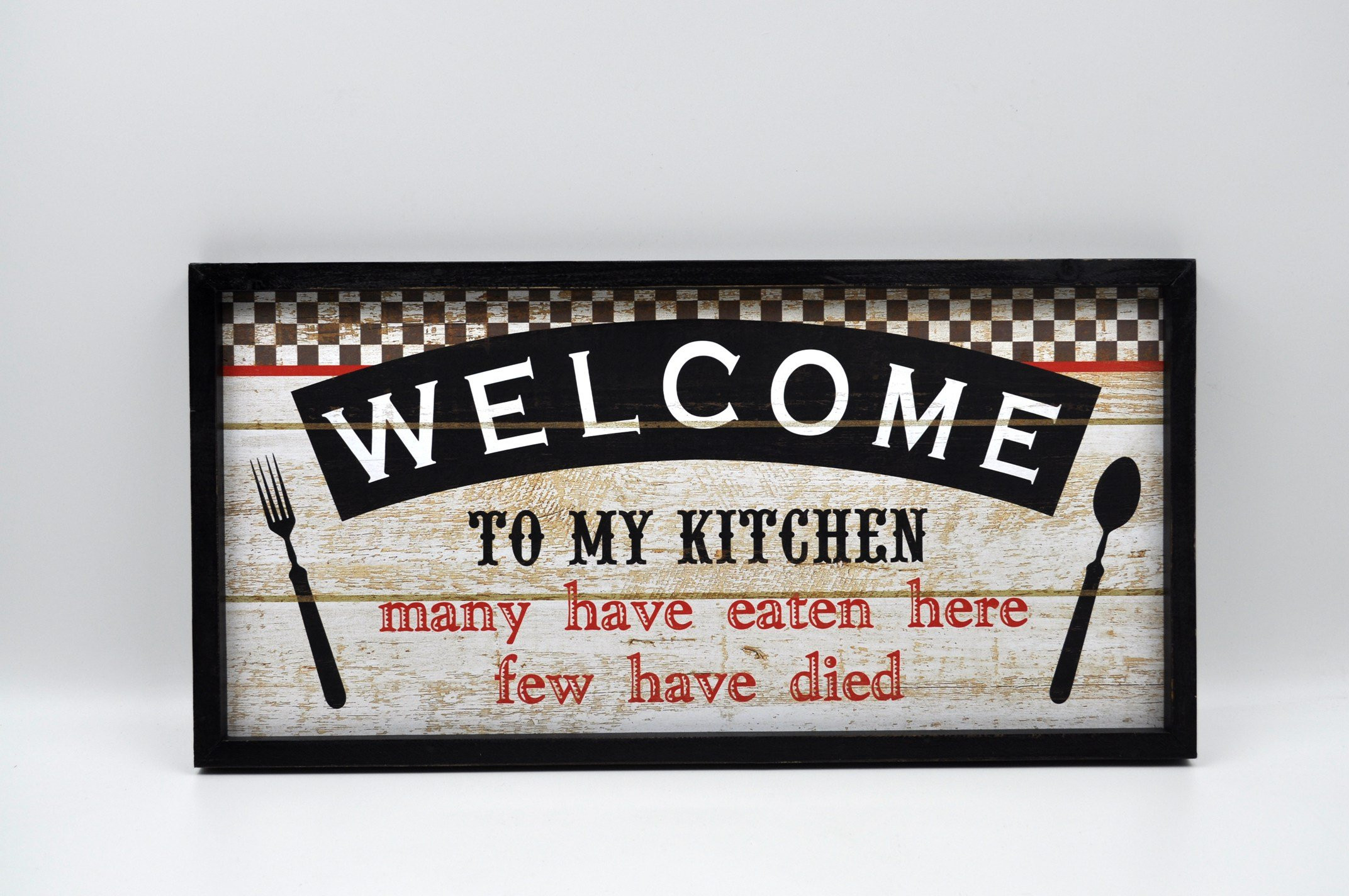 Kitchen Wall Decor Walmart
 Wel e to Kitchen Wall Decor