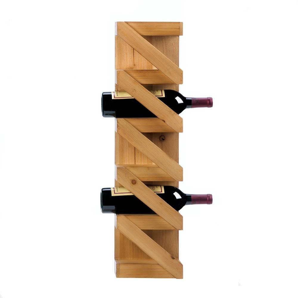 Kitchen Wall Decor Walmart
 Decorative Wine Rack Rustic Wood Kitchen Storage Wine