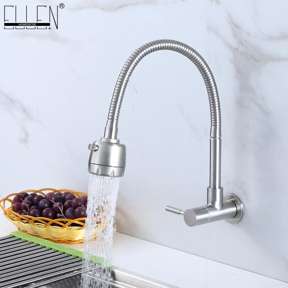 Kitchen Wall Mounted Faucets
 Wall Mounted Single Cold Kitchen Faucet Kitchen Sink Tap