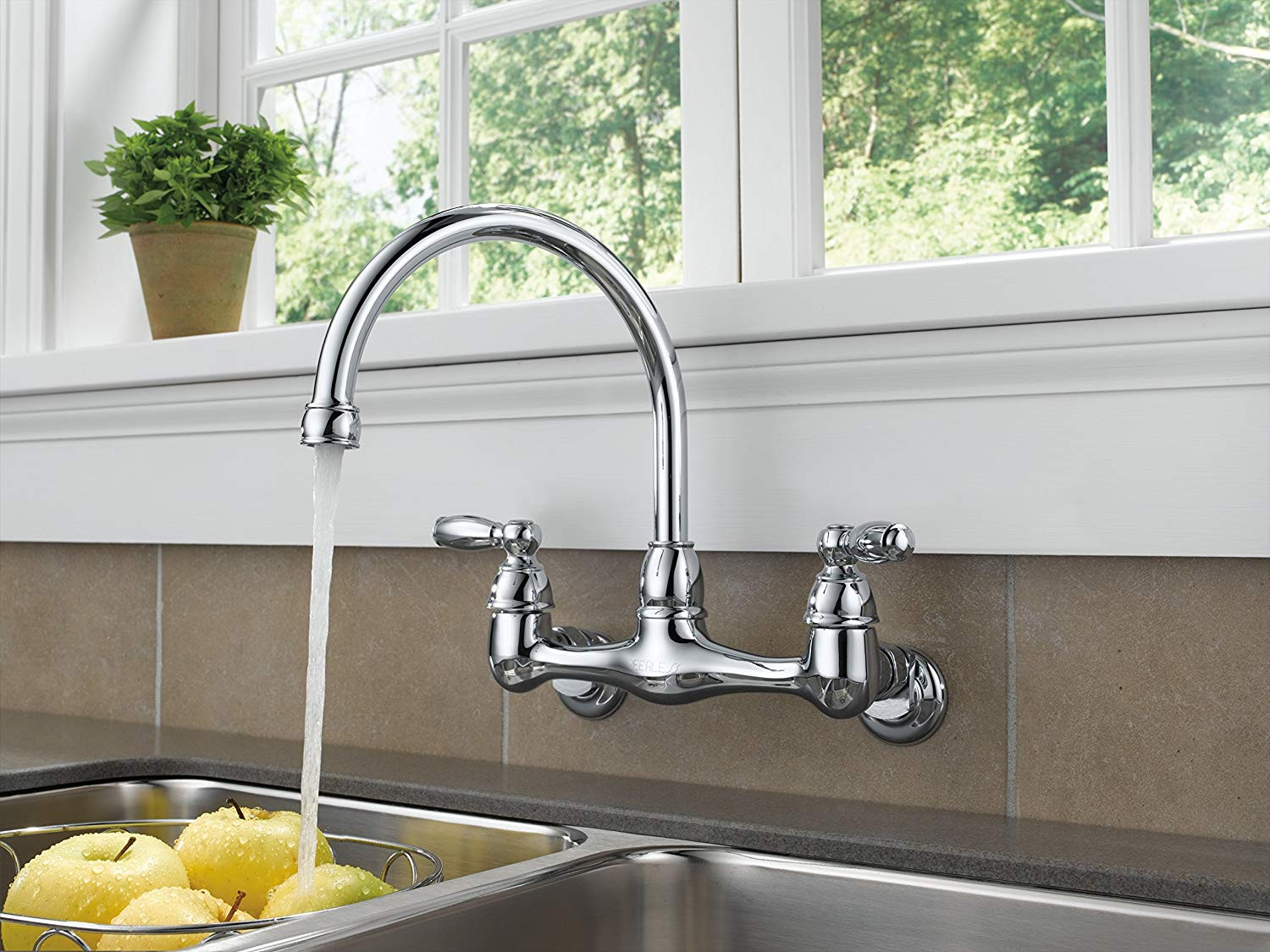 Kitchen Wall Mounted Faucets
 Top 10 Best Wall Mount Kitchen Faucets in 2020 Reviews
