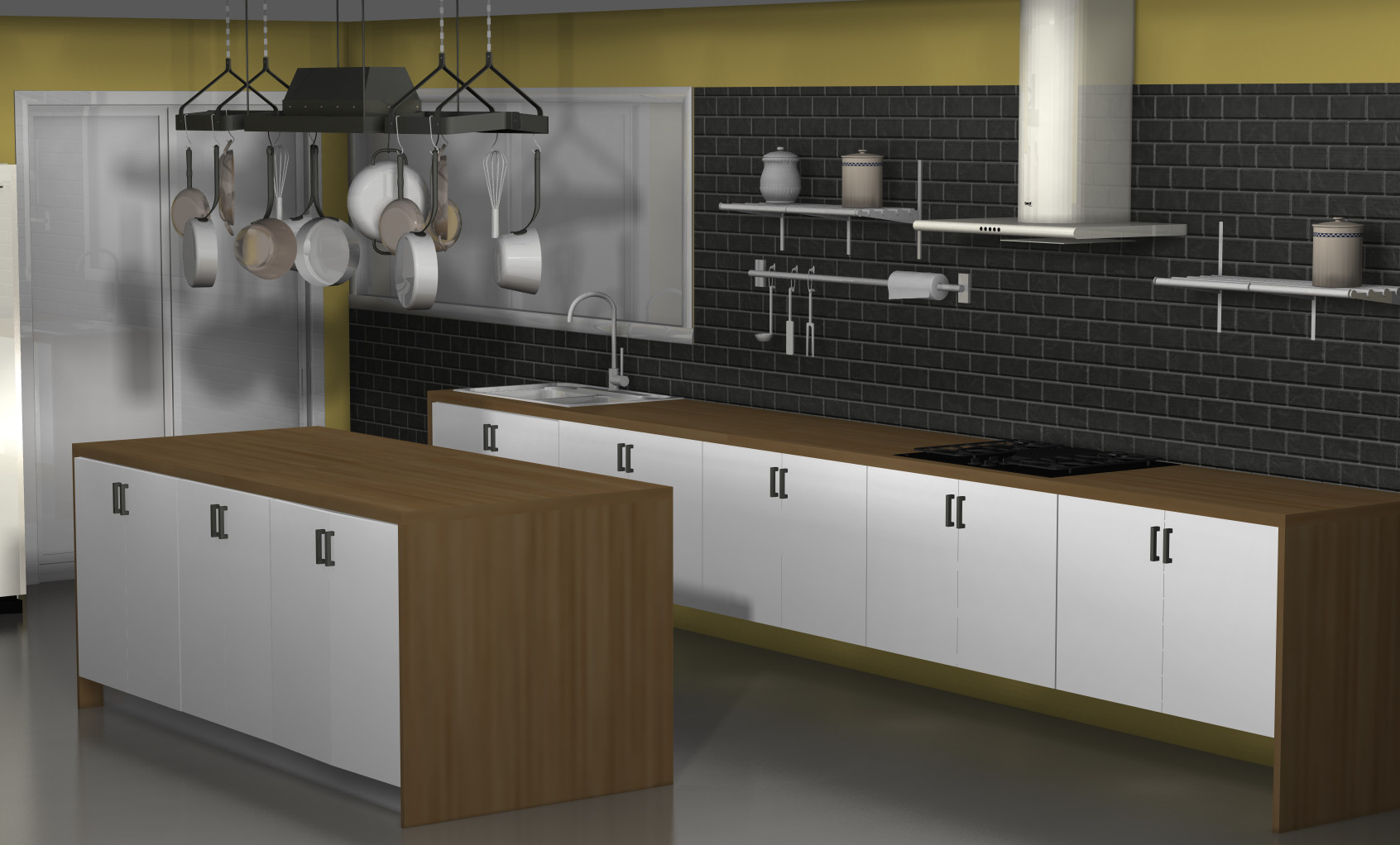 Kitchen Wall Storage
 Kitchen design ideas an IKEA kitchen with fewer wall cabinets