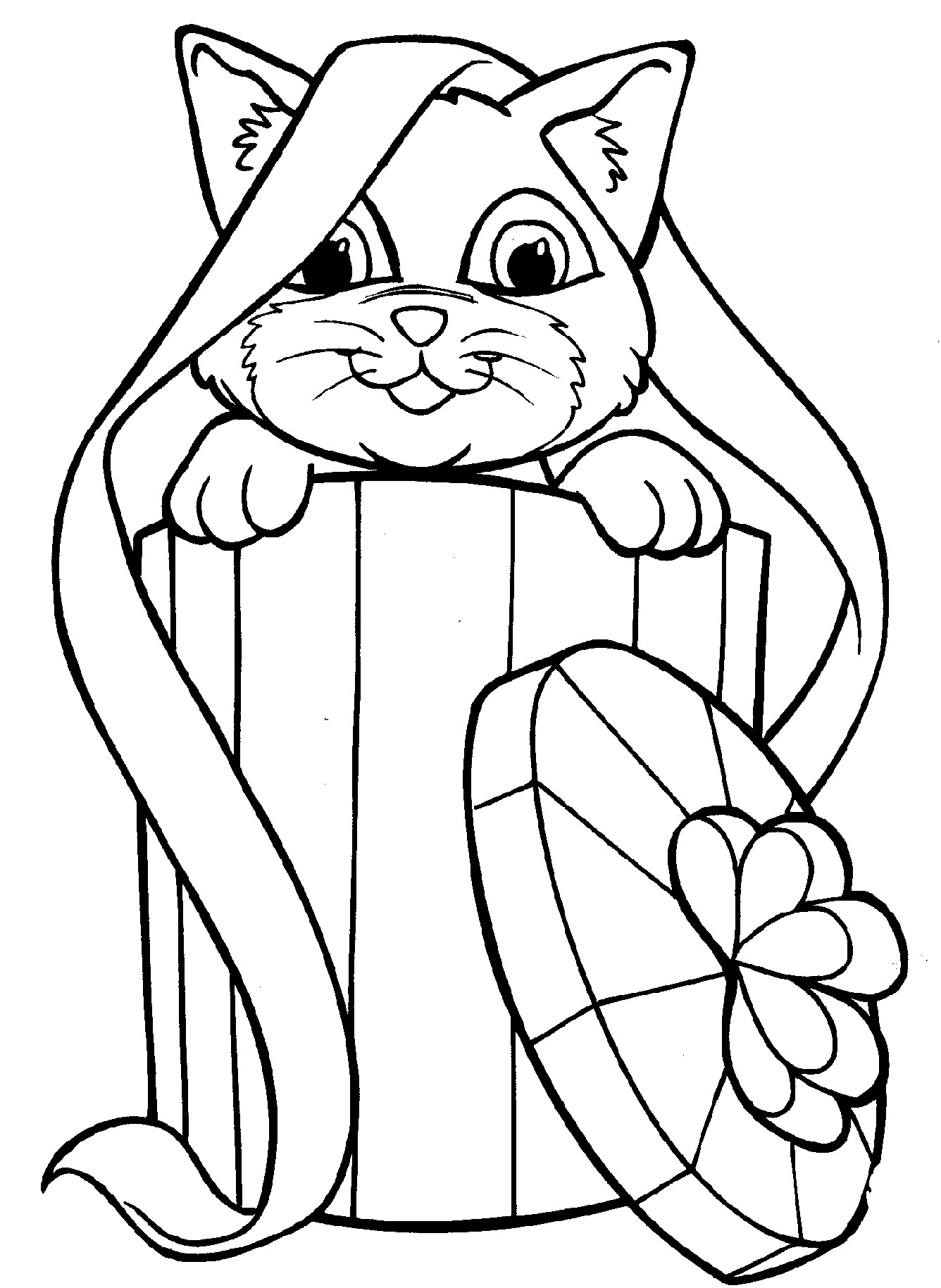 Kitten Coloring Pages For Kids
 Free Printable Kitten Coloring Pages For Kids Best