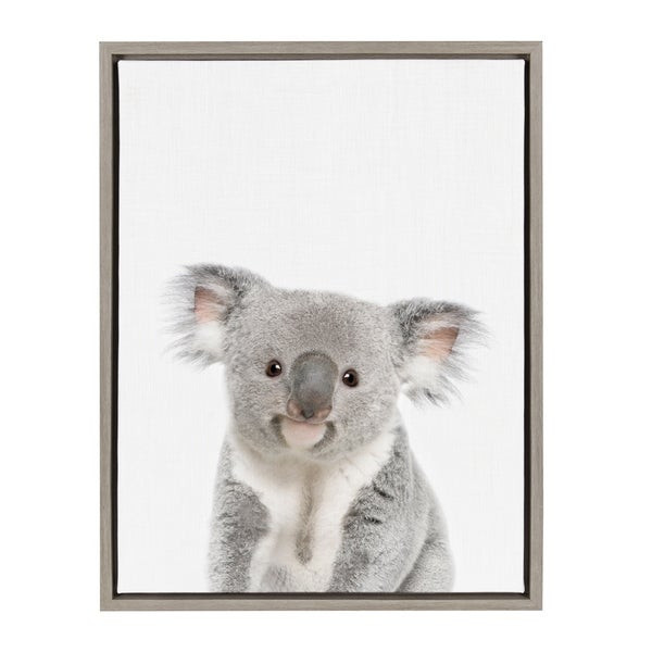 Koala Baby Wood Wall Decor
 Shop Sylvie Baby Koala Animal Print Framed Canvas Wall Art