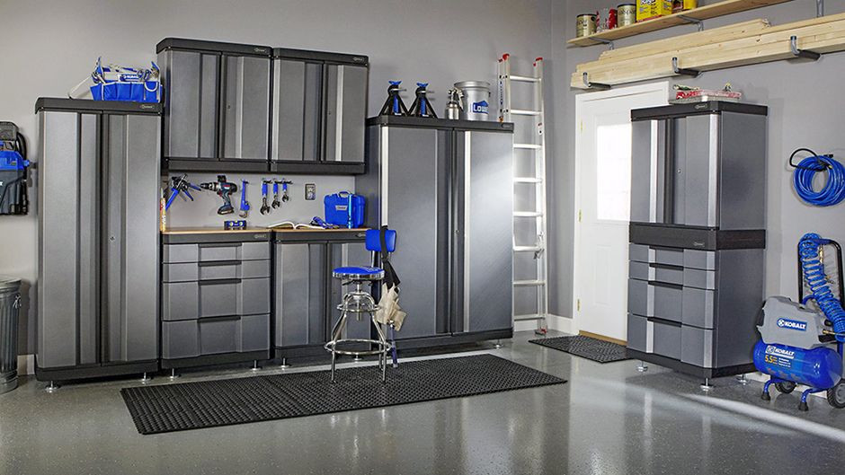 Kobalt Garage Organizer
 Kobalt garage storage and epoxy floor