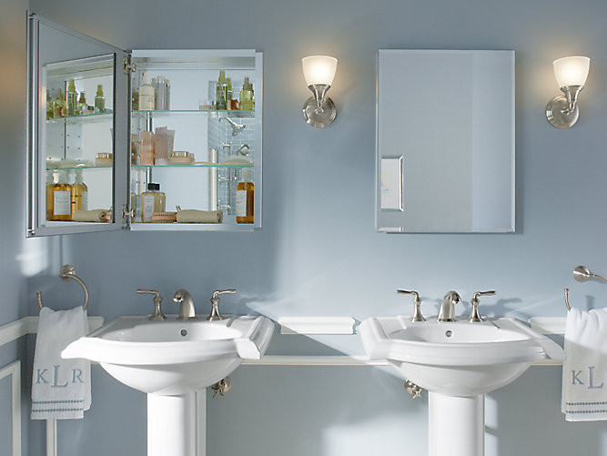 Kohler Bathroom Mirror Cabinet
 20 Inch Medicine Cabinet with Mirrored Door
