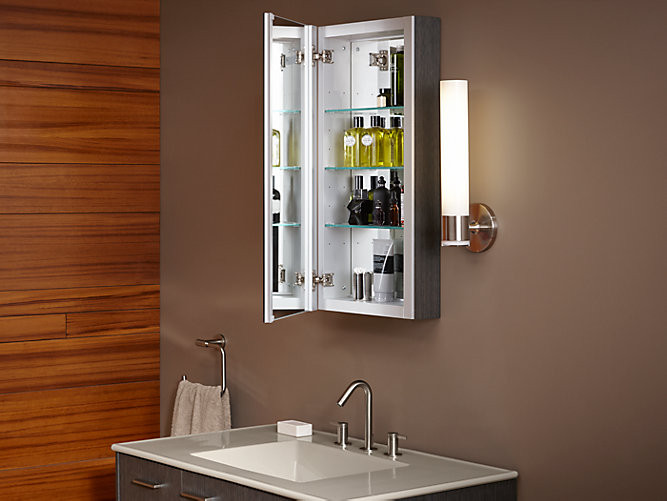 Kohler Bathroom Mirror Cabinet
 K Verdera Medicine Cabinet with Mirrored Door