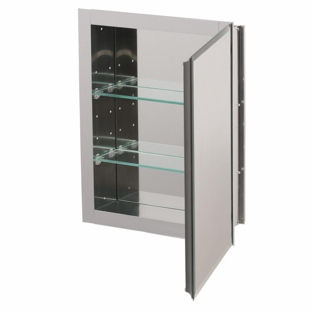 Kohler Bathroom Mirror Cabinet
 Kohler Aluminum Recessed Medicine Cabinet Shelves Mirror