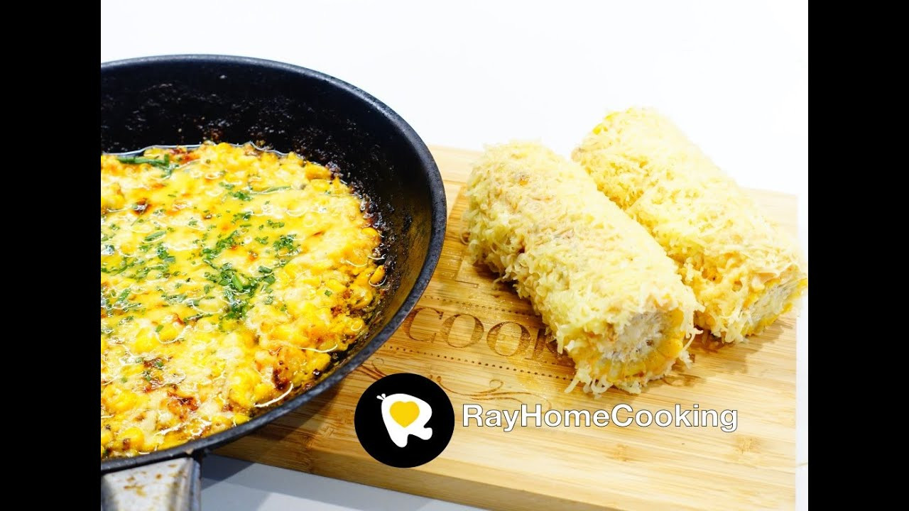 Korean Corn Cheese
 Korean Corn Cheese & Mexican Grilled Corn w Cheese