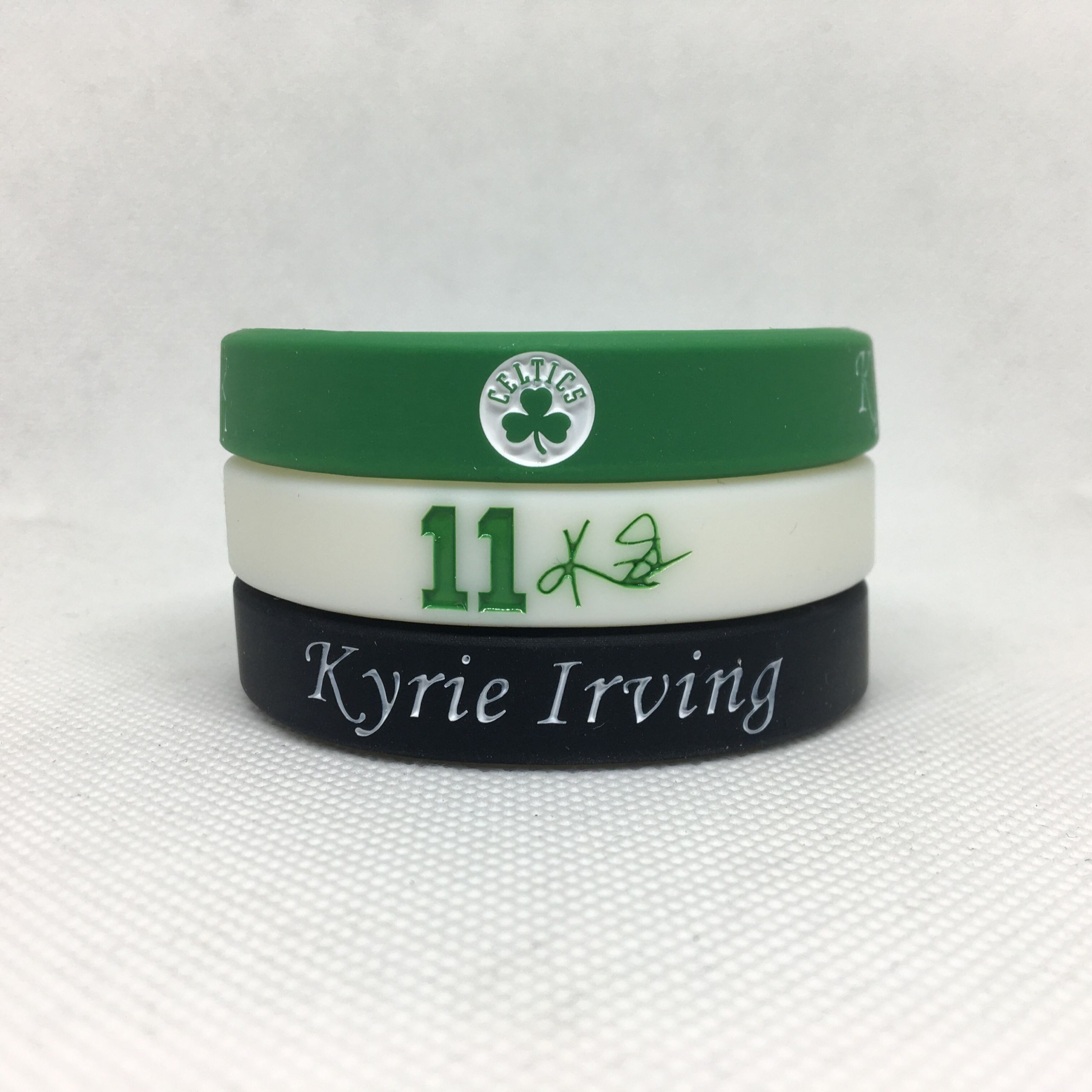 Kyrie Irving Bracelet
 1pcs Kyrie Irving CELTICS Silicone Wristband Rubber