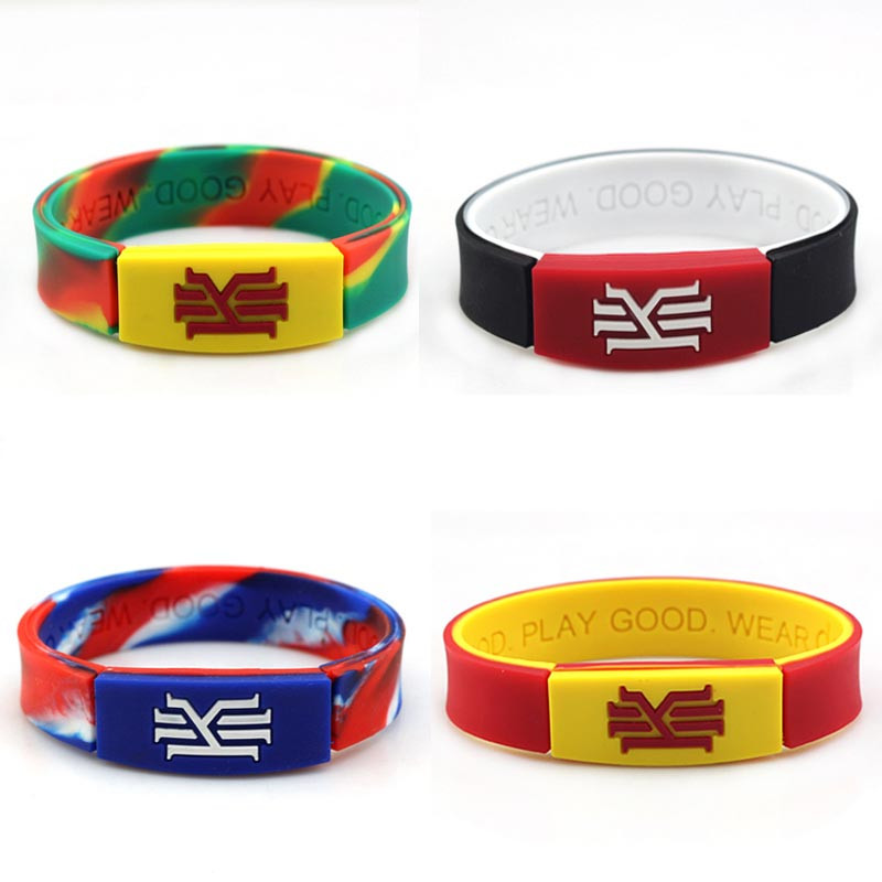 Kyrie Irving Bracelet
 4pcs lot High Quality Basketball Sport Energy Silicone