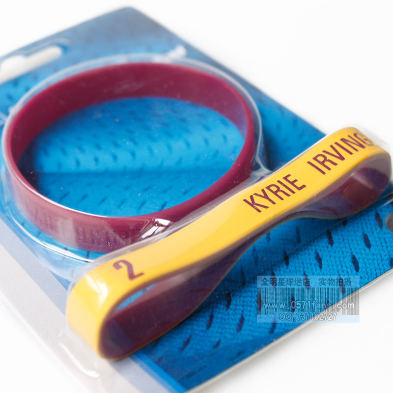 Kyrie Irving Bracelet
 Cleveland 2 Genuine Silicone wristbands Kyrie Irving