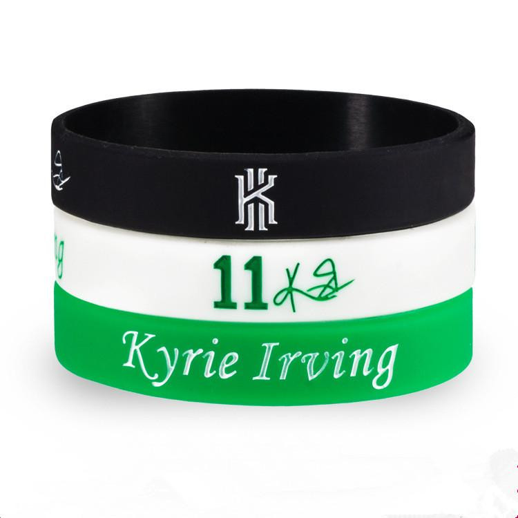 Kyrie Irving Bracelet
 2019 Celts Kyrie Irving Signature Bracelet Sports Silicone